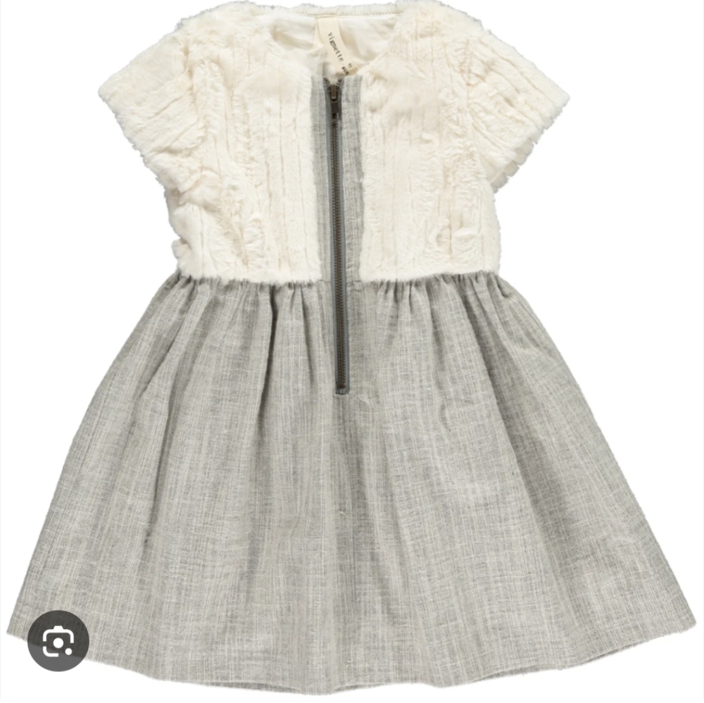 Vignette Mint Plaid Toddler Girls Dress NWOT